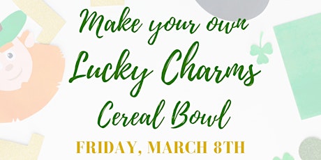 Pour your own Lucky Charms cereal bowl primary image