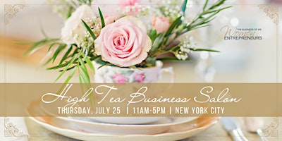 Imagen principal de 2024 HIGH TEA BUSINESS SALON