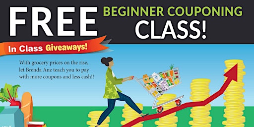 Hauptbild für Learn to Save Money with Coupons!   Houston, TX Class April 13, 2024