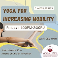 Yoga for Increasing Mobility primary image