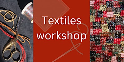 Imagem principal do evento Textiles workshop
