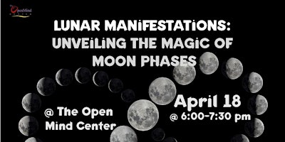 Imagem principal do evento Lunar Manifestations: Unveiling The Magic of Moon Phases