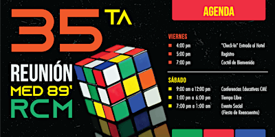 Hauptbild für 35ta. Reunión MED 89' RCM