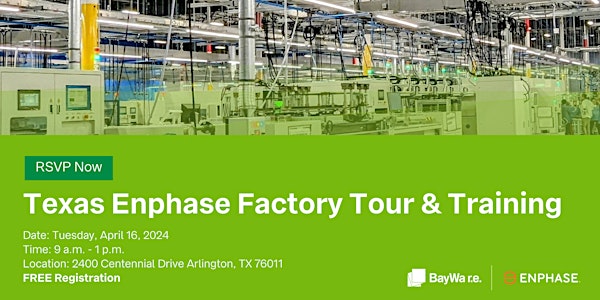 BayWa presents Enphase New Products and Factory Tour