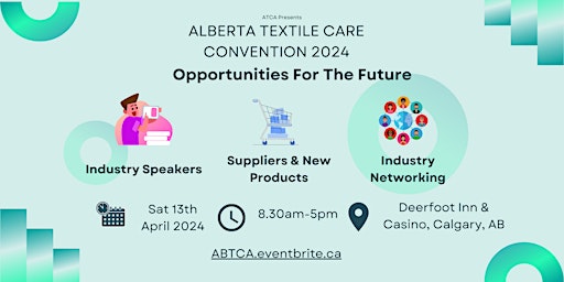 Imagem principal do evento Alberta Textile Care Convention 2024