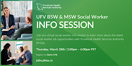 University of Fraser Valley BSW & MSW Info Session