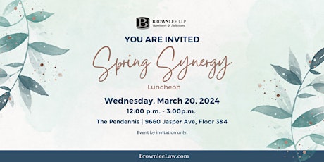 2024 Spring Synergy Luncheon primary image