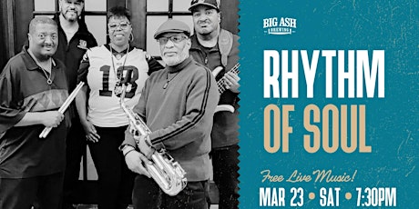 Image principale de Rhythm of Soul LIVE at Big Ash Brewing