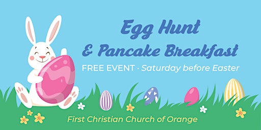 Imagem principal do evento Egg Hunt & Pancake Breakfast