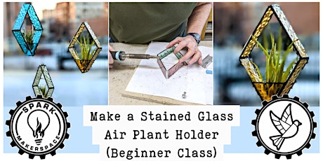 Make a Stained Glass Air Plant Holder  4/11