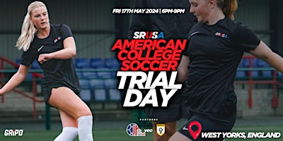 Primaire afbeelding van SRUSA Women's Soccer U.S. College Soccer Trial - (West Yorkshire, England)