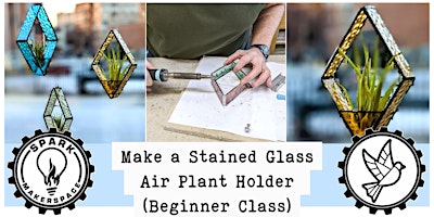 Imagem principal do evento Make a Stained Glass Air Plant Holder  5/12