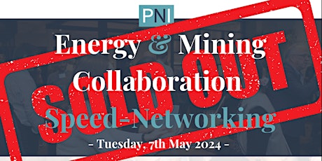 Energy and Mining Collaboration Speed-Networking 2024