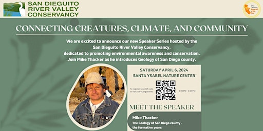 Imagem principal do evento Connecting Creatures, Climate, and Communities with Mike Thacker