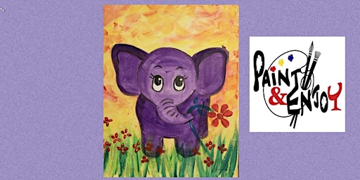 Paint and Enjoy for Kids  “Sweet Elephant” at East Prospect primary image