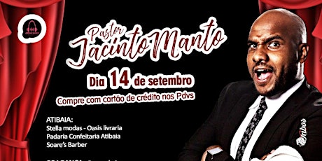 Imagem principal do evento Stand Up Jacinto Manto em Atibaia 14-09
