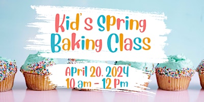 Imagen principal de Kid's Spring Baking Class