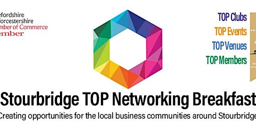 Image principale de TOP Networking Stourbridge Breakfast (working with Stourbridge Institute)