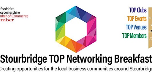 Primaire afbeelding van TOP Networking Stourbridge Breakfast (working with Stourbridge Institute)