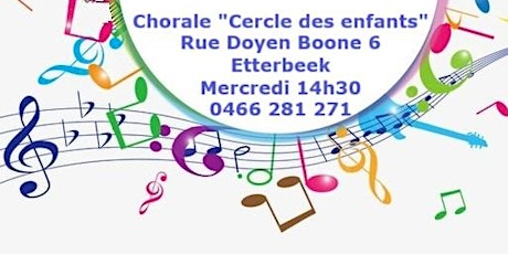 Chorale "Cercle des enfants" - Mercredi 14h30-16h30