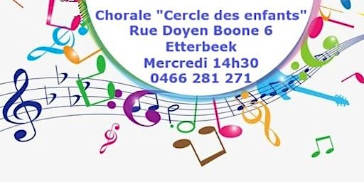 Chorale "Cercle des enfants" - Mercredi 14h30-16h30  primärbild