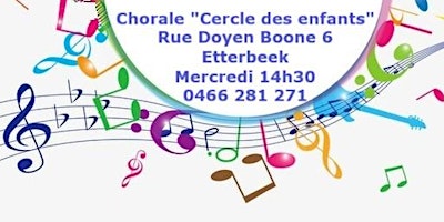 Chorale "Cercle des enfants" - Mercredi 14h30-16h30 primary image