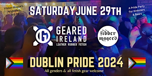 Imagem principal do evento Geared Dublin Pride 2024
