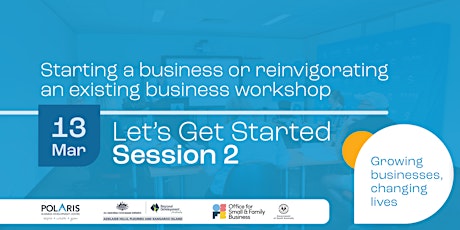 Starting a business or reinvigorating and existing business Workshop primary image