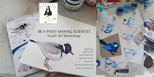 Primaire afbeelding van Discover Your Inner Print-Making Scientist with Mona Litta Art (CD)