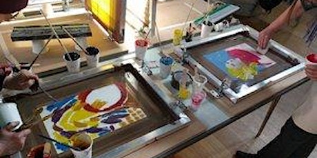 Silk Screen Printmaking - "Off the Press" (afternoon) primary image