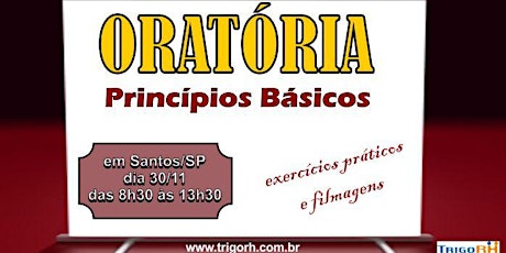 Imagem principal do evento Princípios Básicos de Oratória