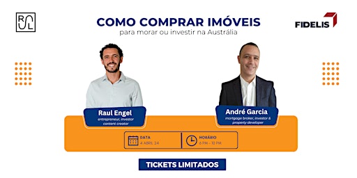 Hauptbild für Como comprar imóveis para morar ou investir na Austrália