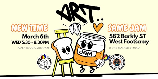 Art Jam Session - 06/03 (NEW TIME / SAME JAM) primary image