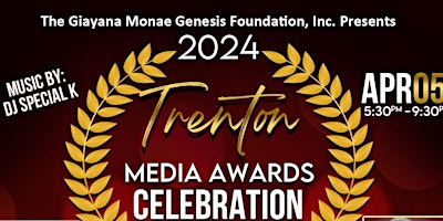 Primaire afbeelding van 2nd Annual Trenton Media Awards Celebration