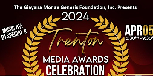 Imagem principal do evento 2nd Annual Trenton Media Awards Celebration