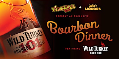 Hauptbild für Wild Turkey Bourbon Dinner at Firefly’s BBQ
