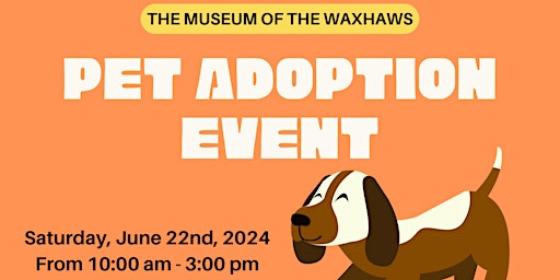 Imagem principal do evento Pet Adoption Day!