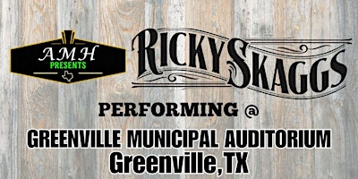 Imagem principal do evento Ricky Skaggs & Kentucky Thunder