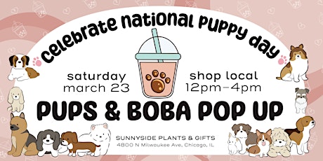 Pups & Boba Pop-Up primary image