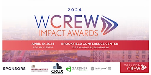 Imagem principal do evento The 2024 WCREW Impact Awards
