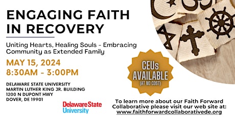 Engaging Faith in Recovery Conference 2024