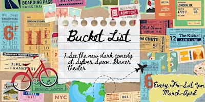 Imagem principal do evento Bucket List: a life-or-death must-see new play