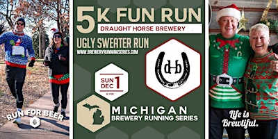 Imagen principal de 5k Beer Run x Draught Horse | 2024 Michigan Brewery Running Series