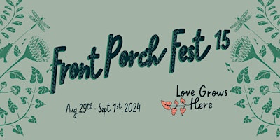 Imagem principal do evento Front Porch Fest 15