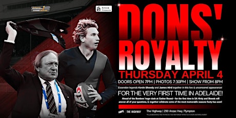 Dons Royalty ft Hird & Sheedy LIVE at The Highway!