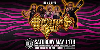 Imagem principal do evento Hairbangers Ball @ Humo Live