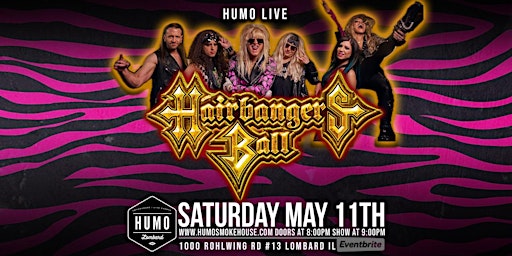 Imagem principal do evento Hairbangers Ball @ Humo Live