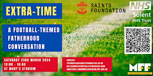 Extra Time - MFF x Southampton FC x Solent NHS primary image