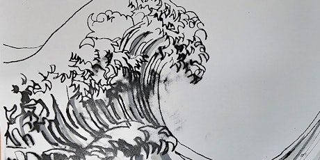 Pop art wave drawing (Mudgee Library ages 9-12)  primärbild
