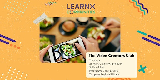 The Video Creators Club: Capturing Our Everyday Food (3-part Series) | TOYL primary image